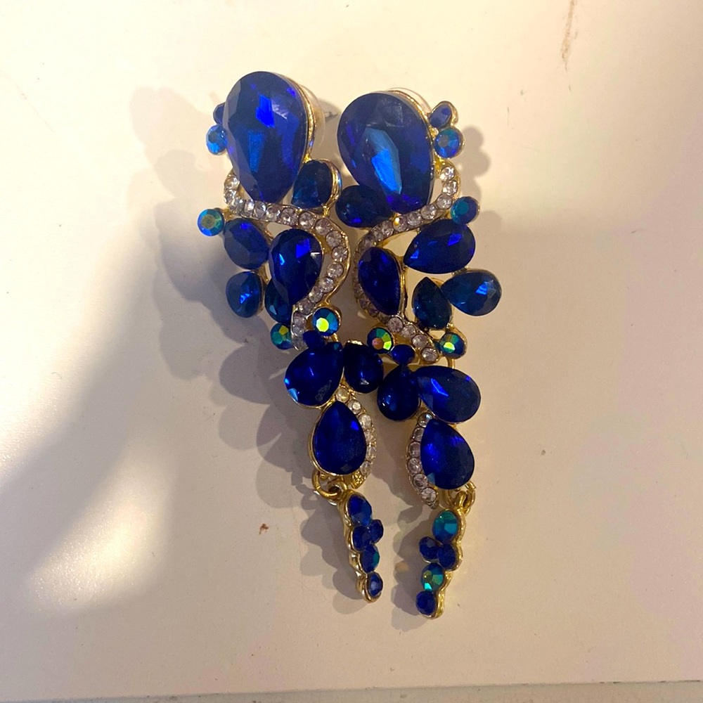 Royal Blue Earrings